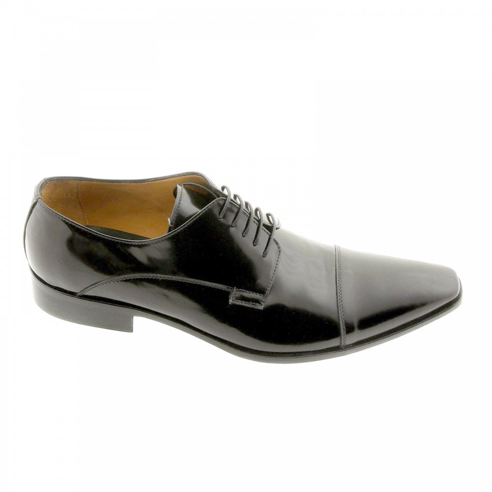 Black Leather Classic Lace up shoes