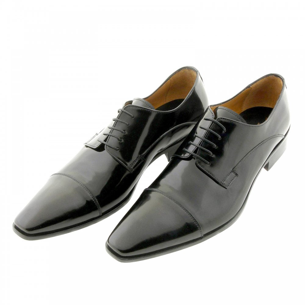 Black Leather Classic Lace up shoes
