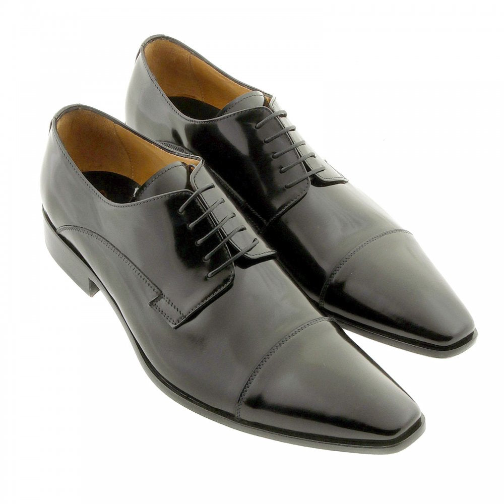Black Leather Classic Lace up shoes