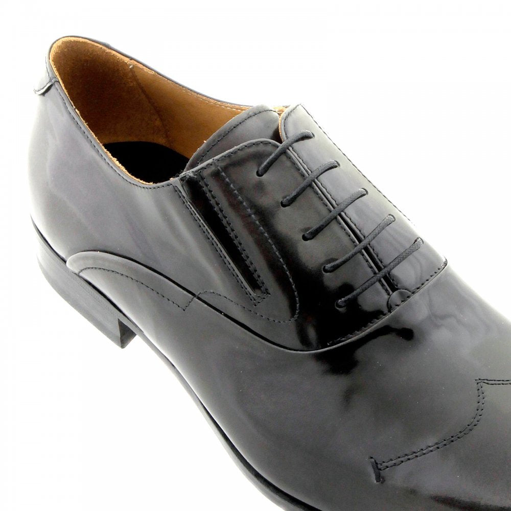 Wing tip black and grey Leather shoes