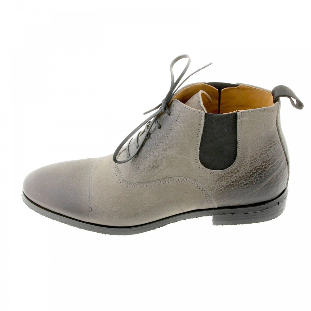 Grey Deer skin lace up Boots