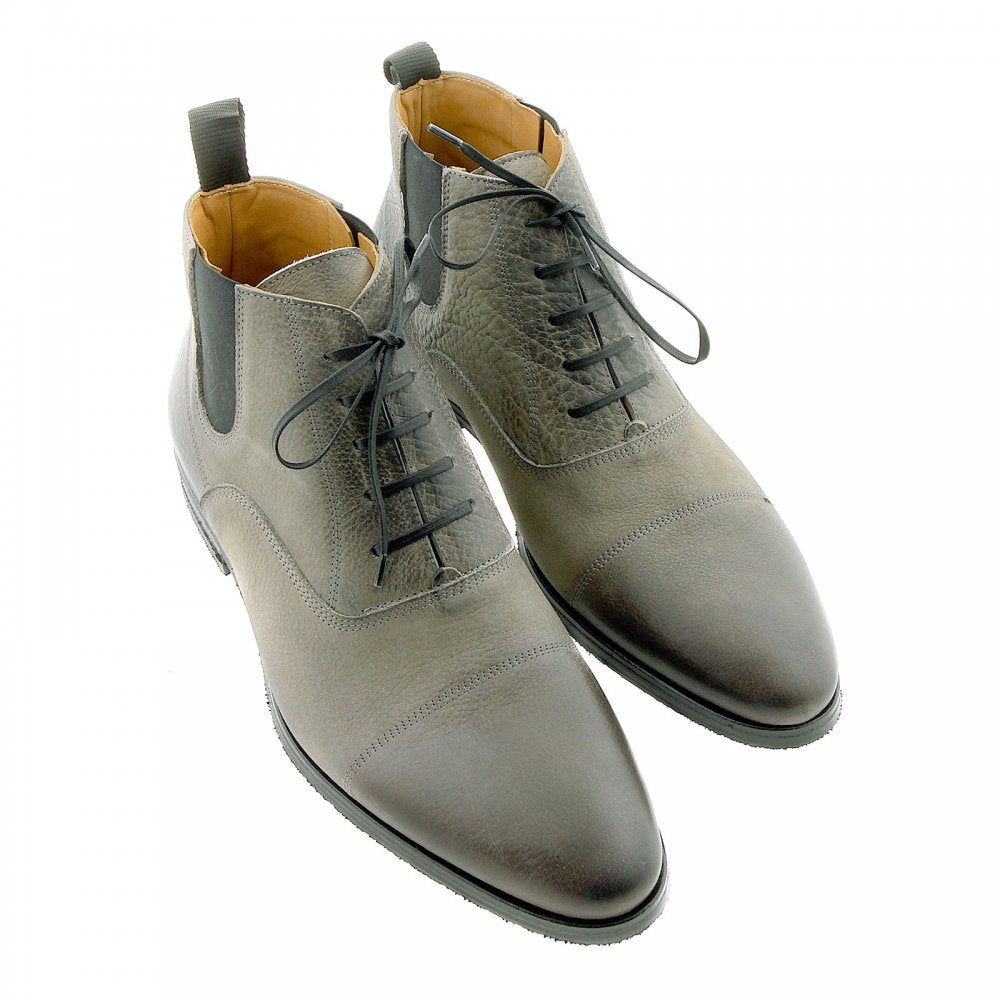 Grey Deer skin lace up Boots