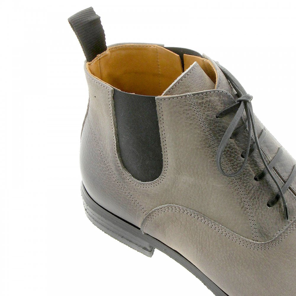 Grey Deer skin lace up Boots