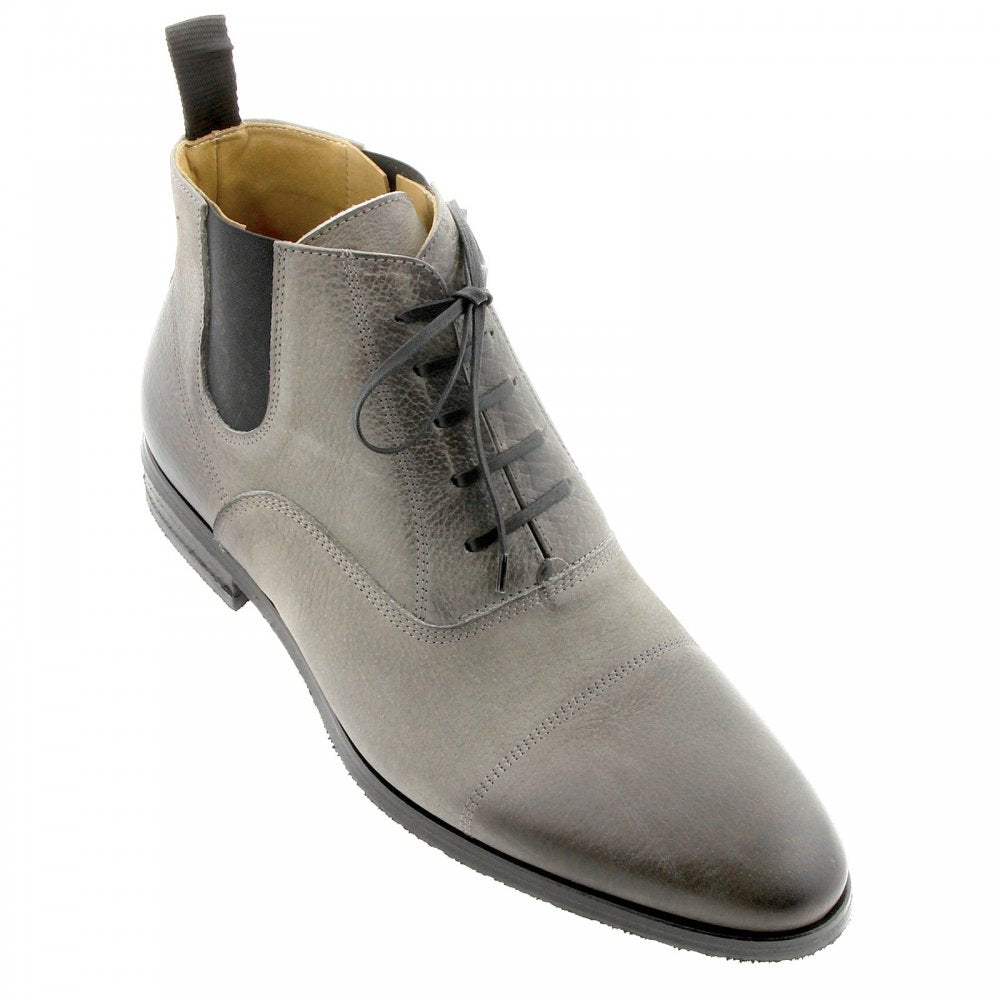 Grey Deer skin lace up Boots