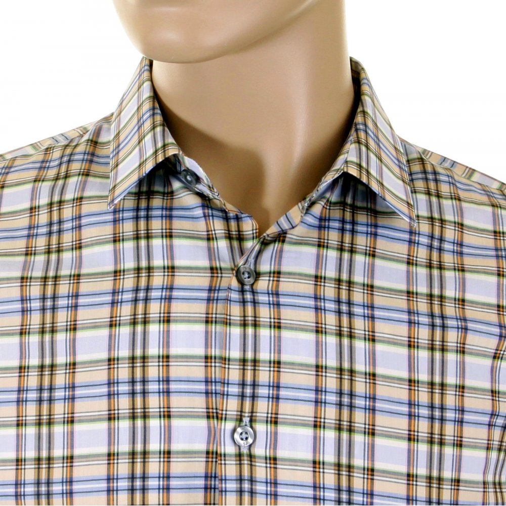 Long Sleeve Multi Checked Shirt