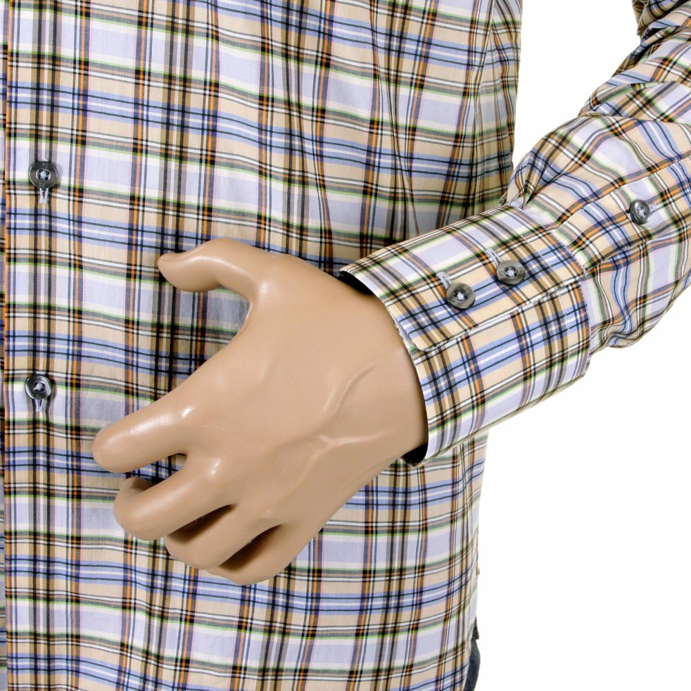Long Sleeve Multi Checked Shirt