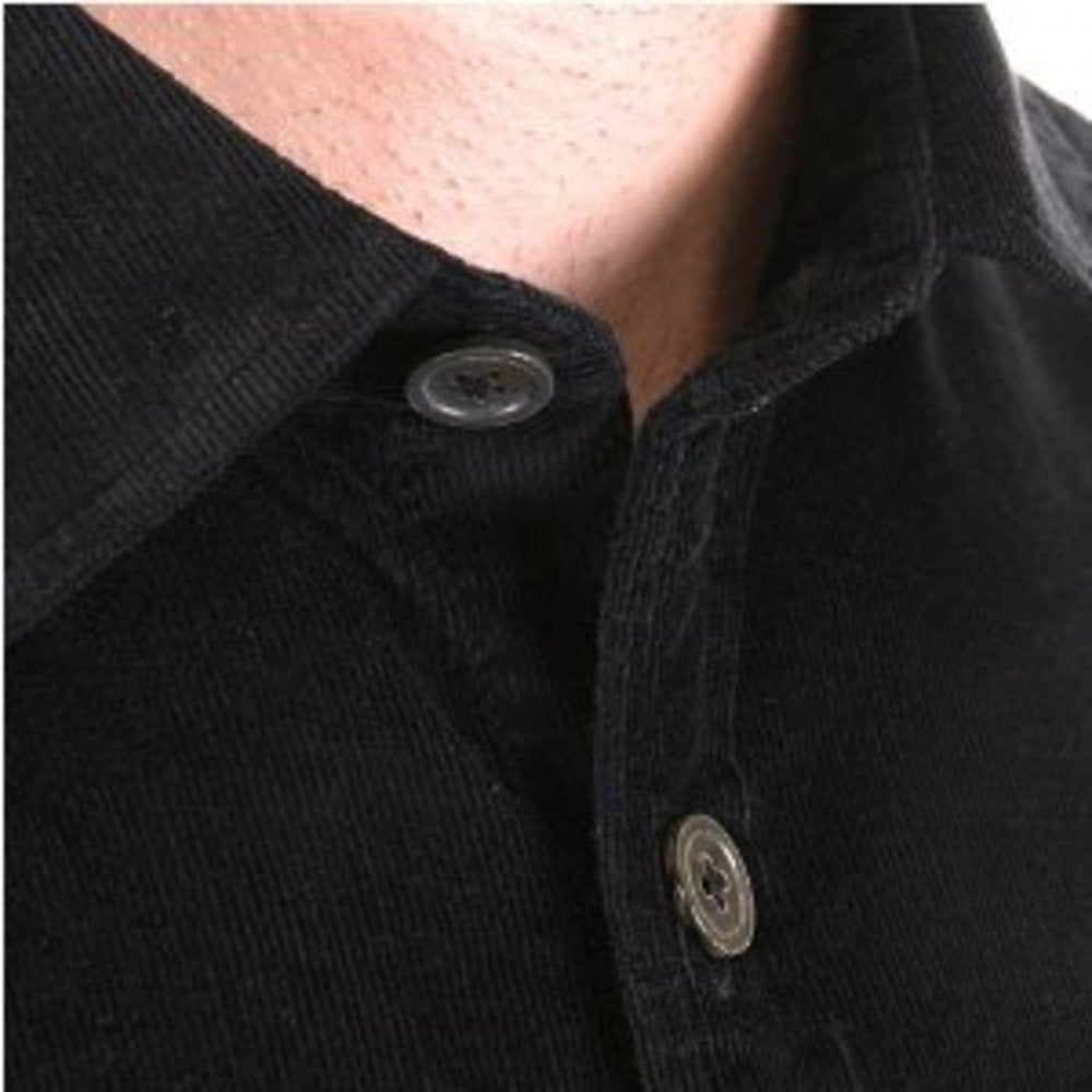 Black long sleeve baby cord shirt