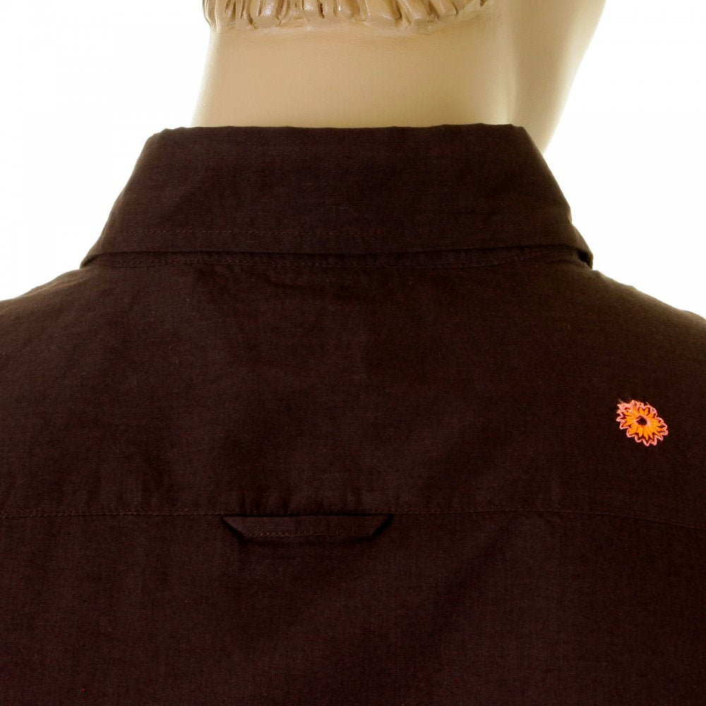 Dark Brown Long Sleeve Shirts