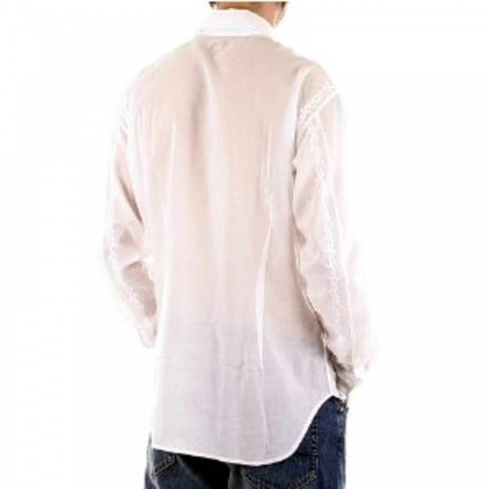 White long sleeve mens fashion shirt