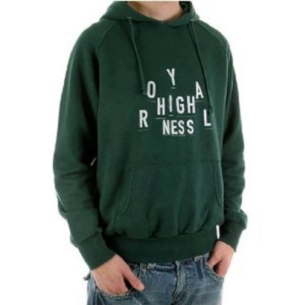 Hooded spoiled sweatshirt