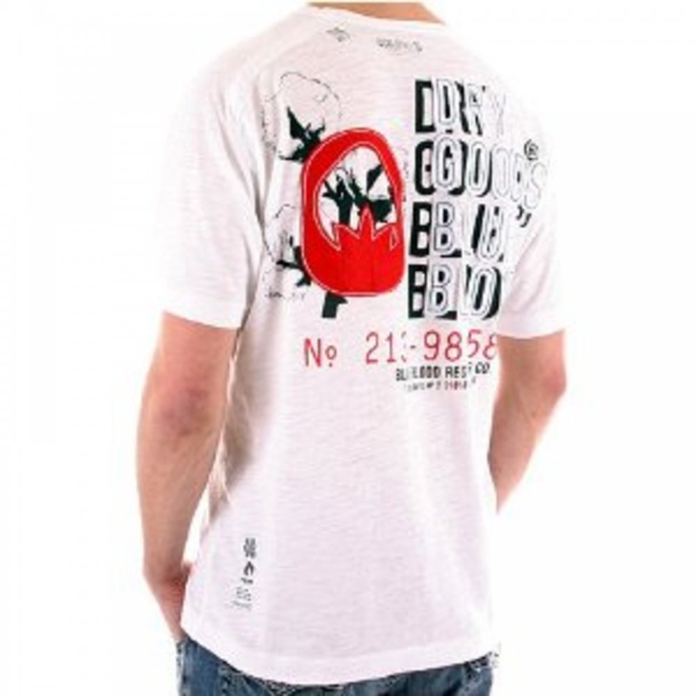 Duffer Short Sleeve t shirt in white