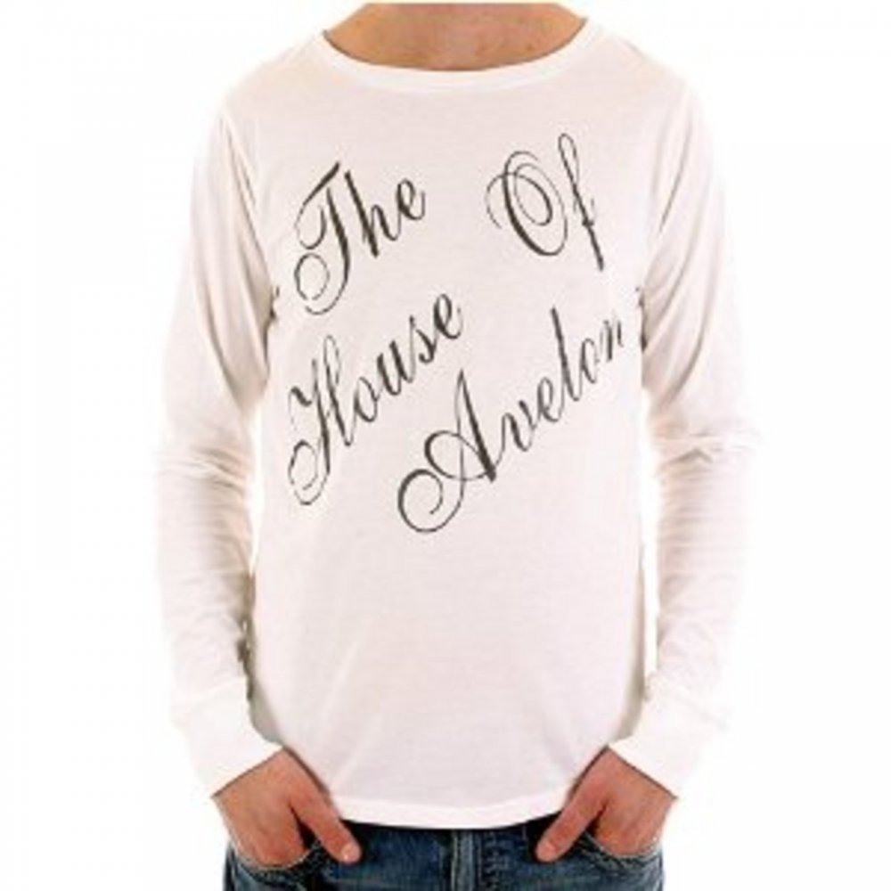 White Long Sleeve T Shirt