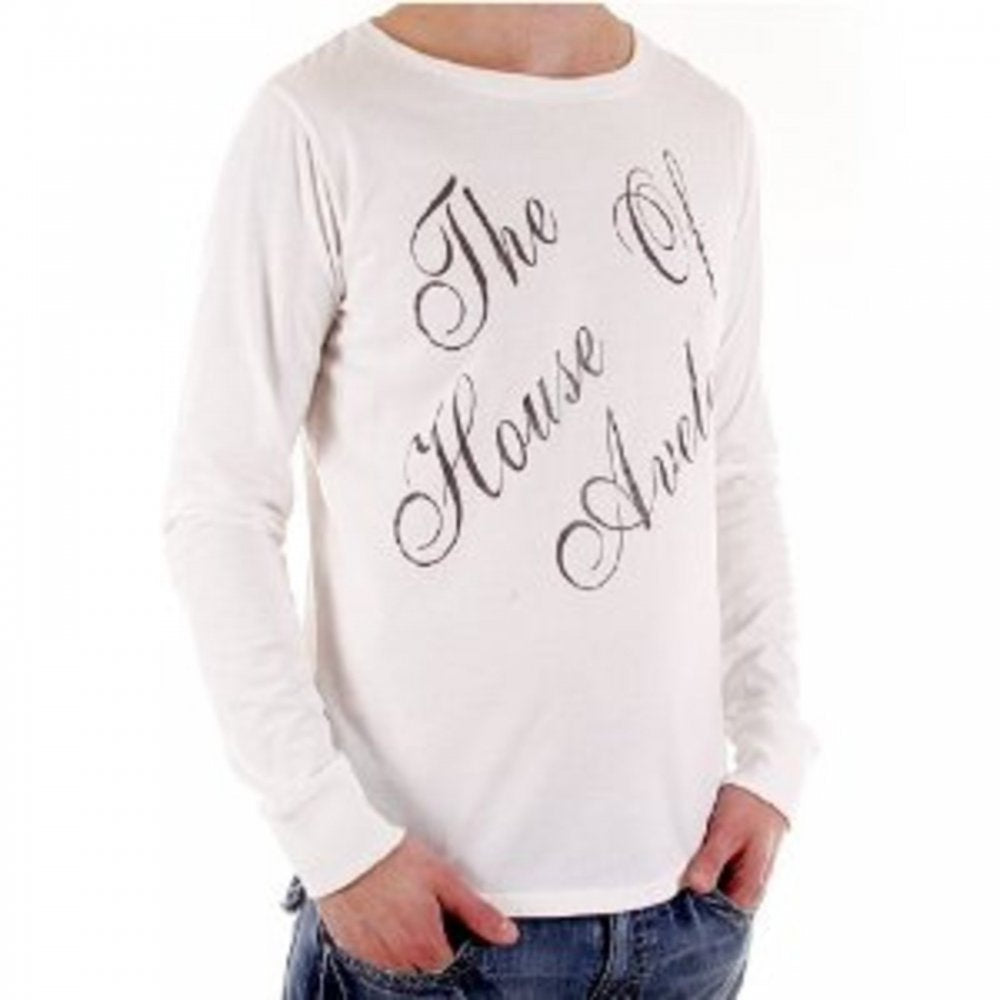 White Long Sleeve T Shirt