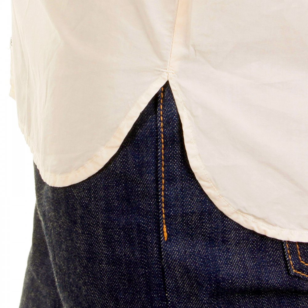 Long Sleeve Washed Peach Coloured Shirt