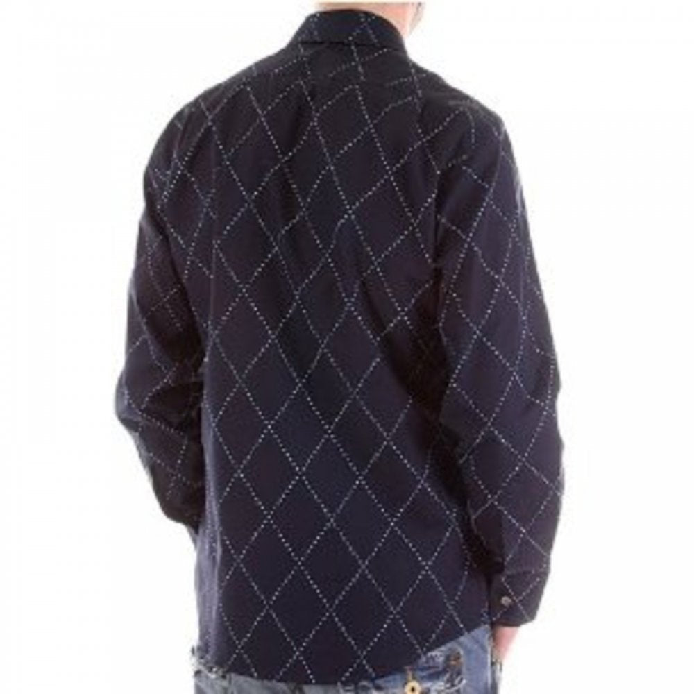 Long sleeve dark navy shirt