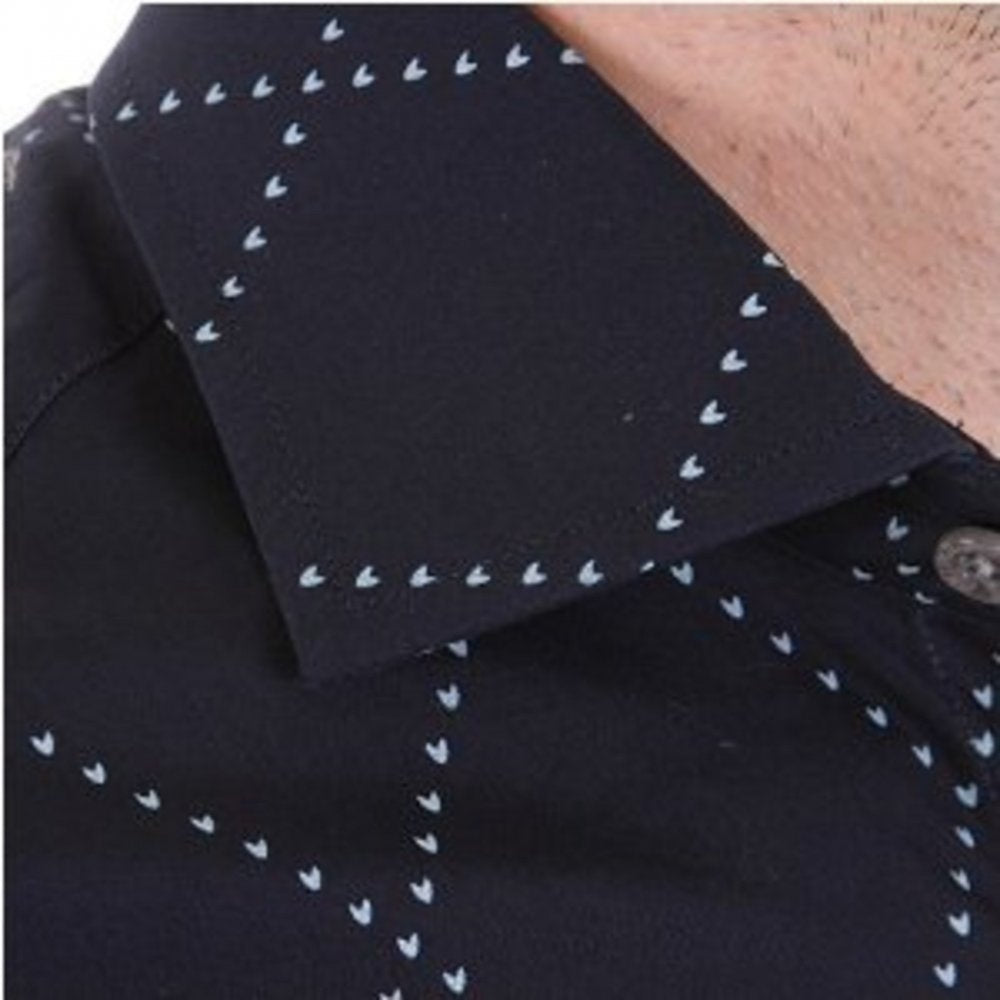 Long sleeve dark navy shirt