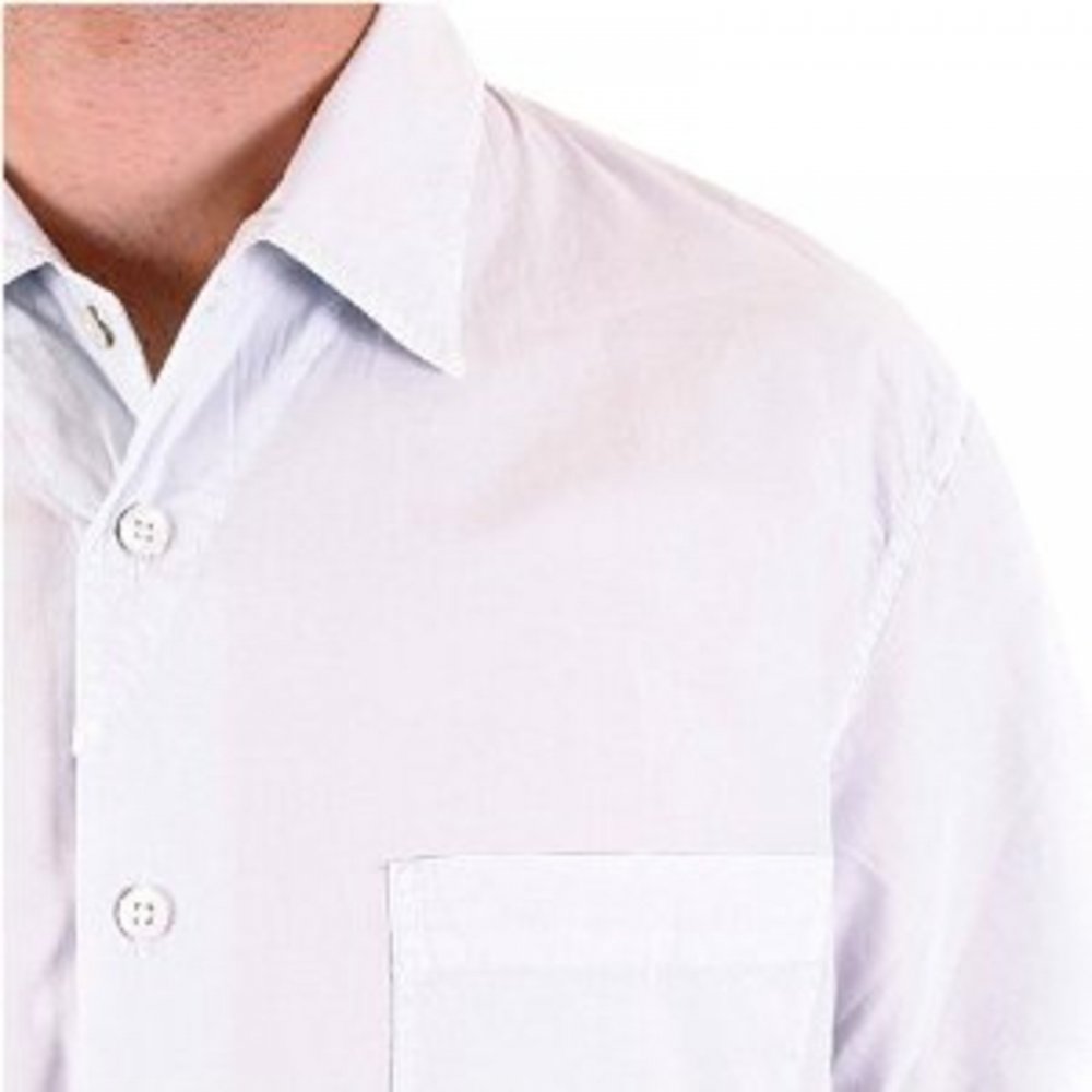 Short Sleeve Pale Blue Shirt