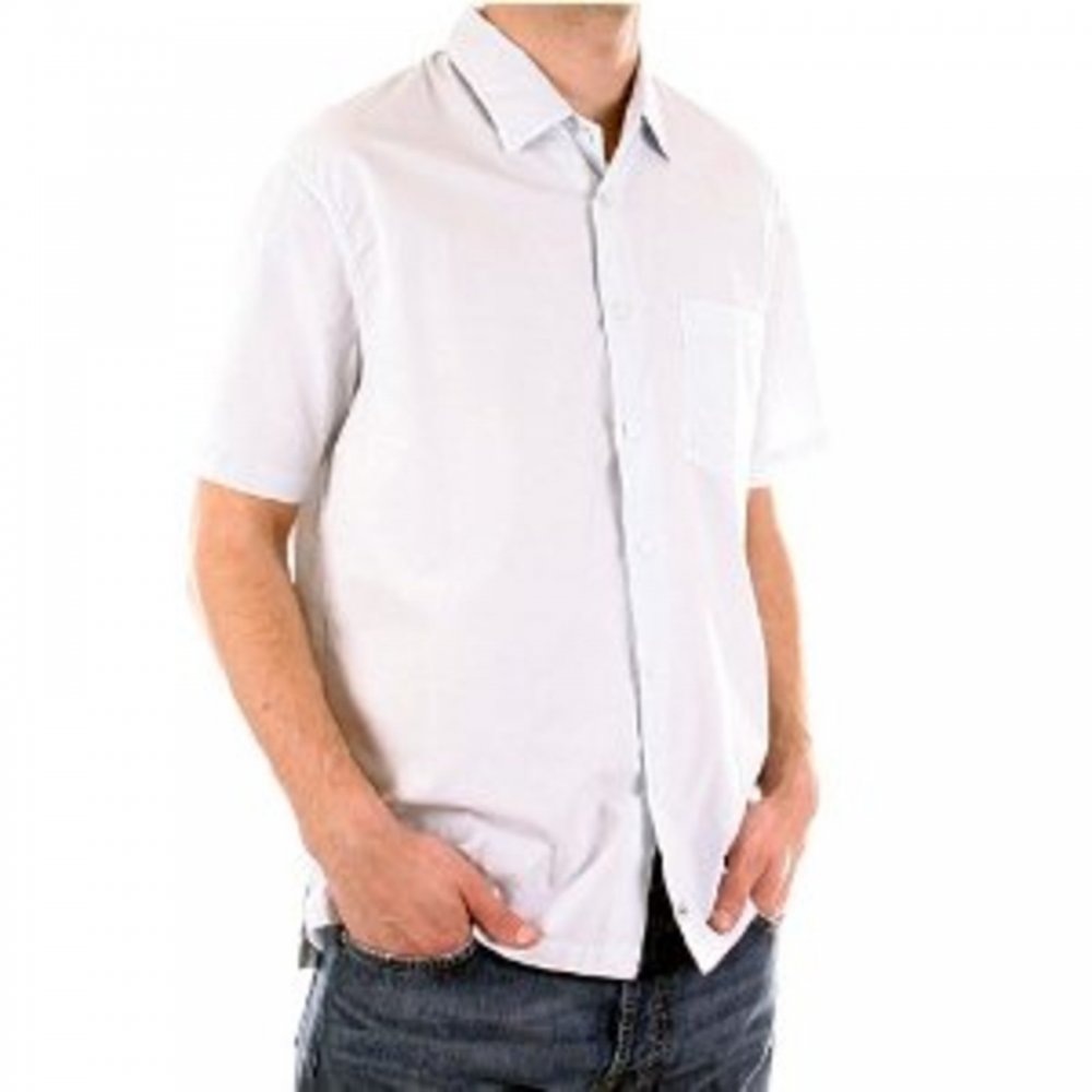 Short Sleeve Pale Blue Shirt
