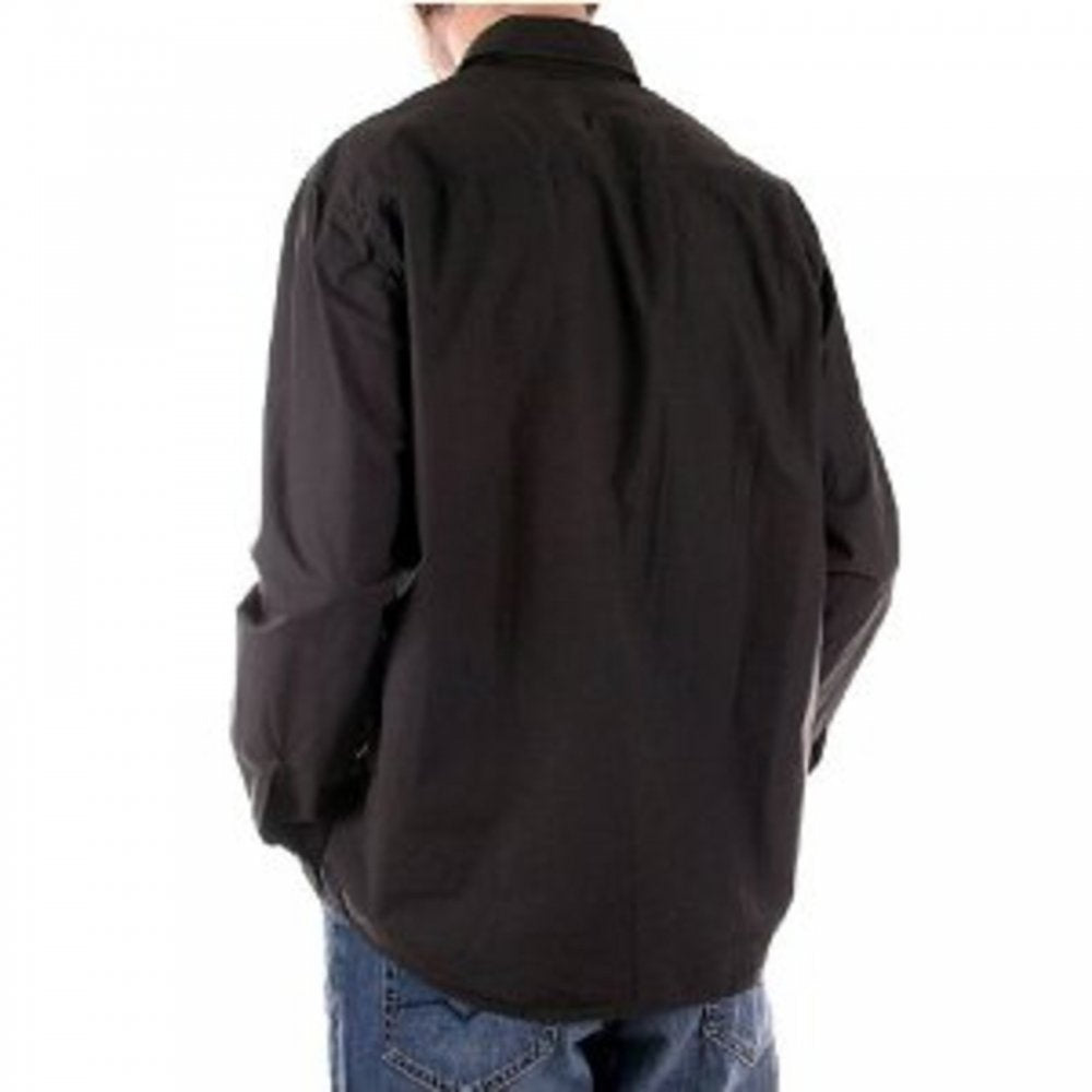 Washed Charcoal Long Sleeve Shirt