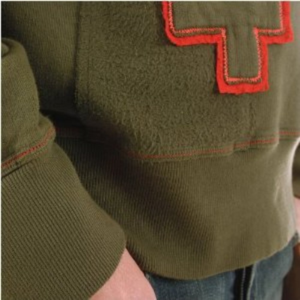 Long Sleeve Dusty Olive Sweatshirt