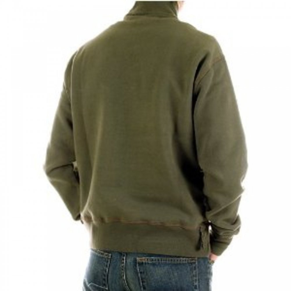 Long Sleeve Dusty Olive Sweatshirt