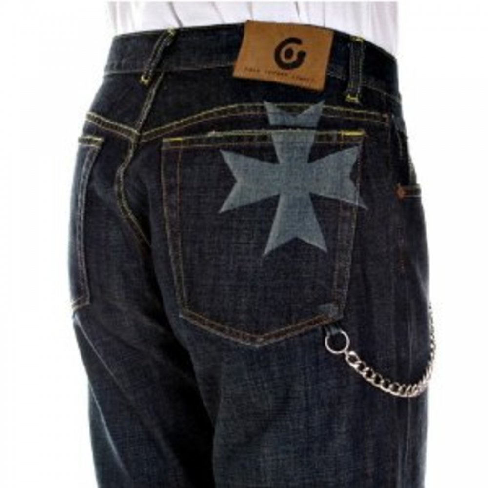 Regular Fit Dirty Wash Denim Jeans