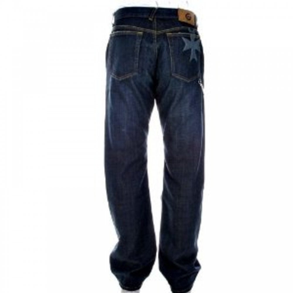 Regular Fit Dirty Wash Denim Jeans