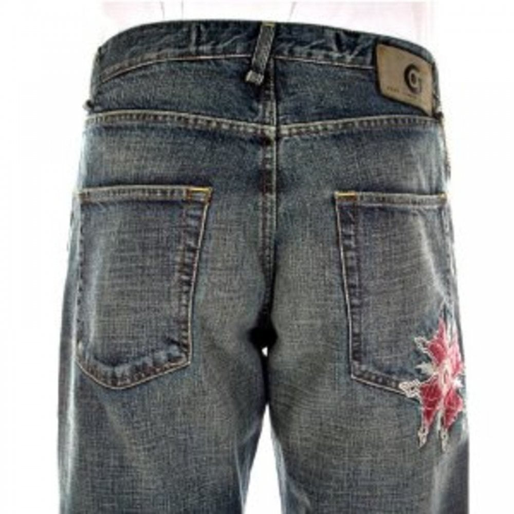 Sandblast Stonewash Classic Fit Jeans