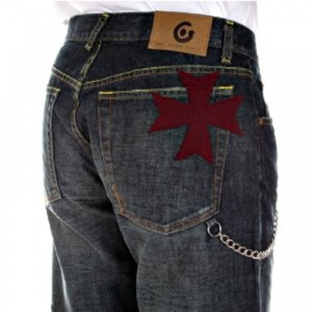 Classic Bleached Denim Jeans