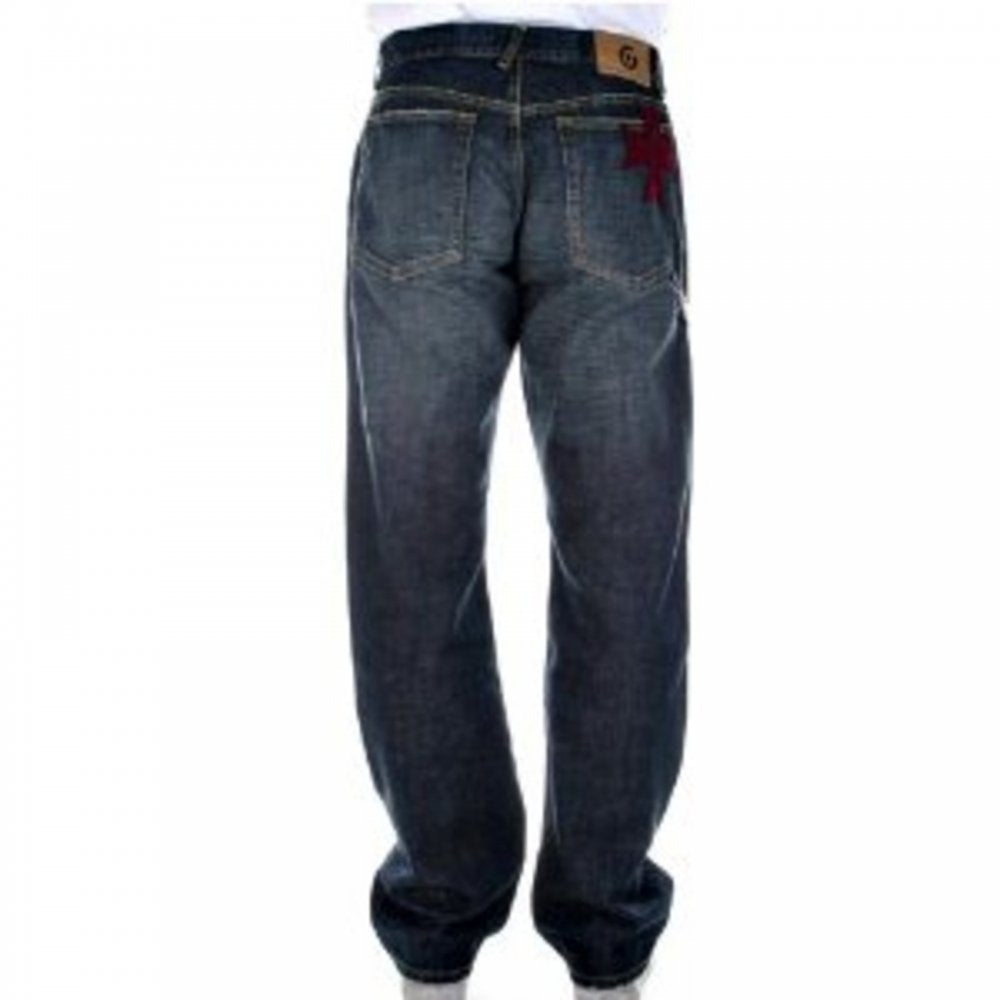 Classic Bleached Denim Jeans