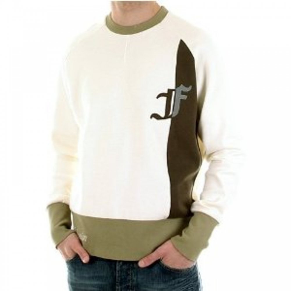 Latte Crew Neck Long Sleeve Sweatshirt