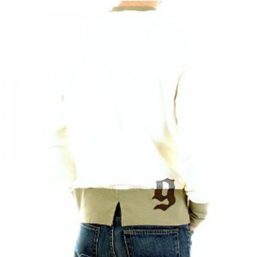 Latte Crew Neck Long Sleeve Sweatshirt