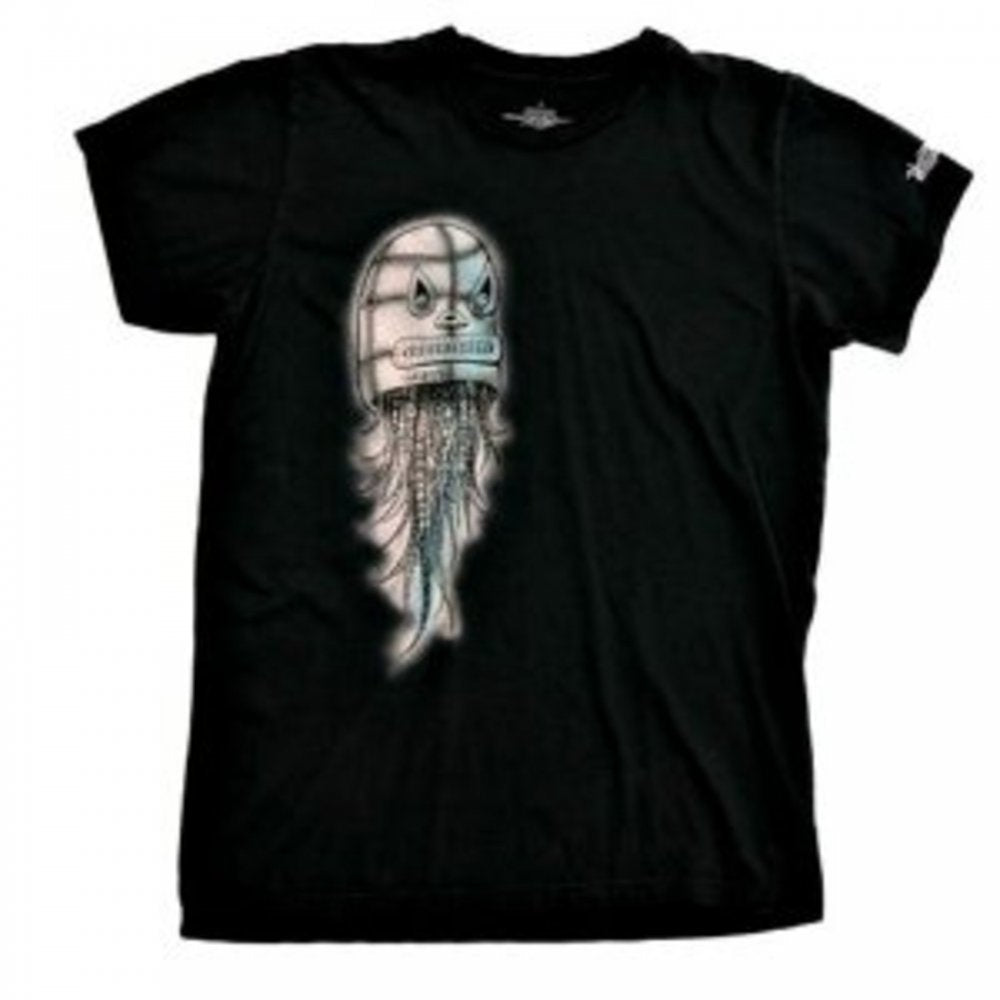 Germs Lucha-Line t shirt in Black