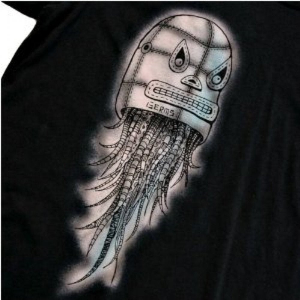 Germs Lucha-Line t shirt in Black