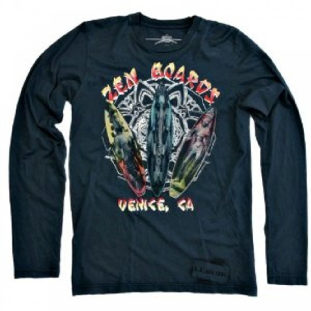 Steel Blue Dogtown Surf Zen Boards t-shirt