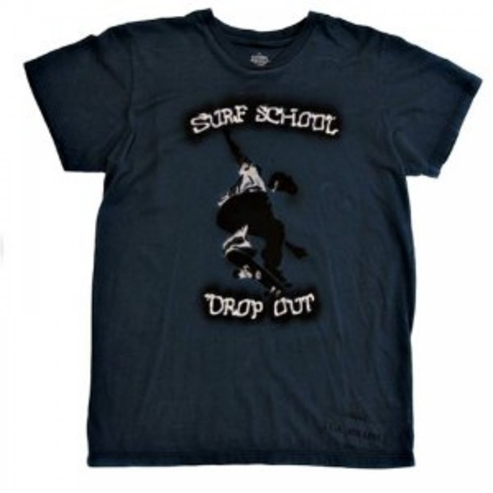 Steel blue Dogtown Surf Drop Out T Shirt