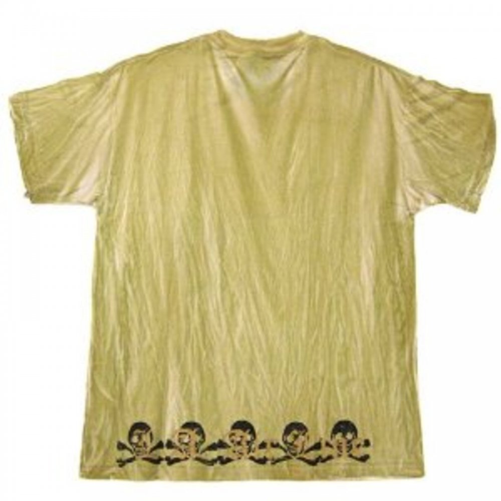Die on your feet T shirt - Mustard