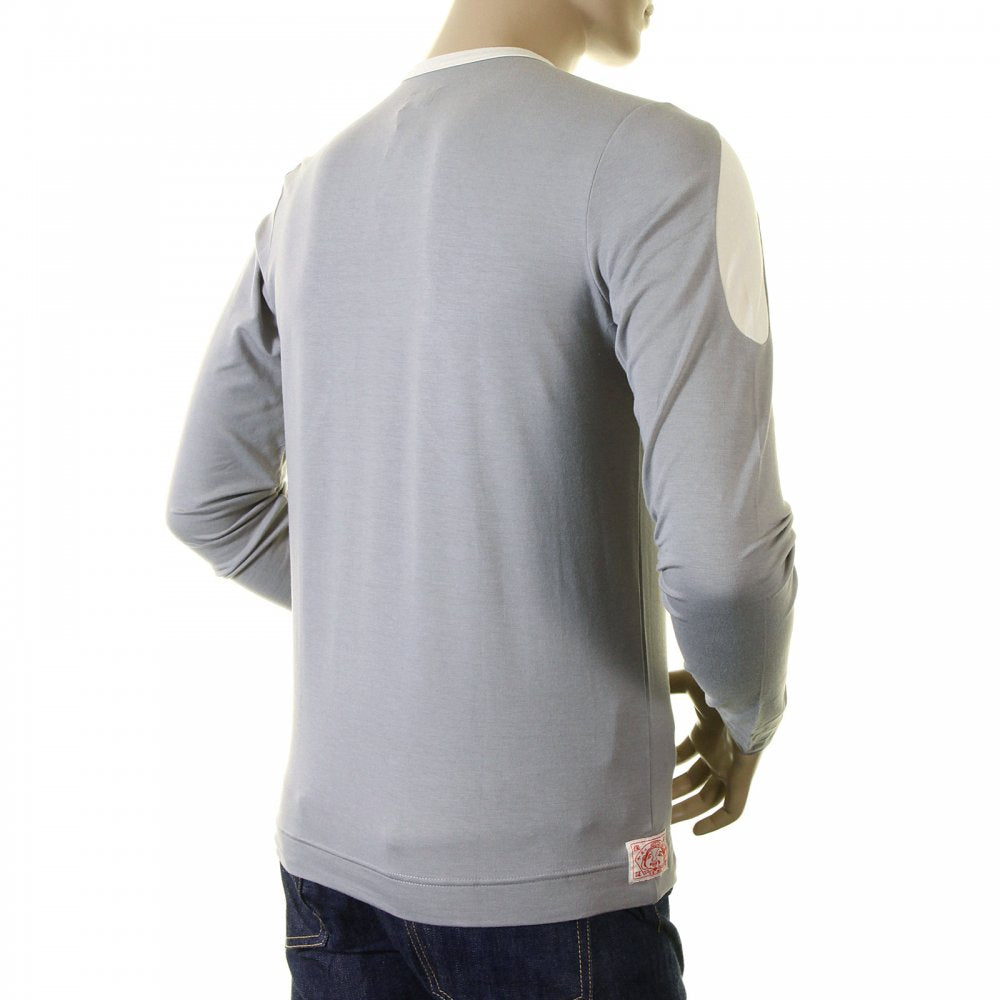 Rare and Original Grey Long Sleeve T Shirt