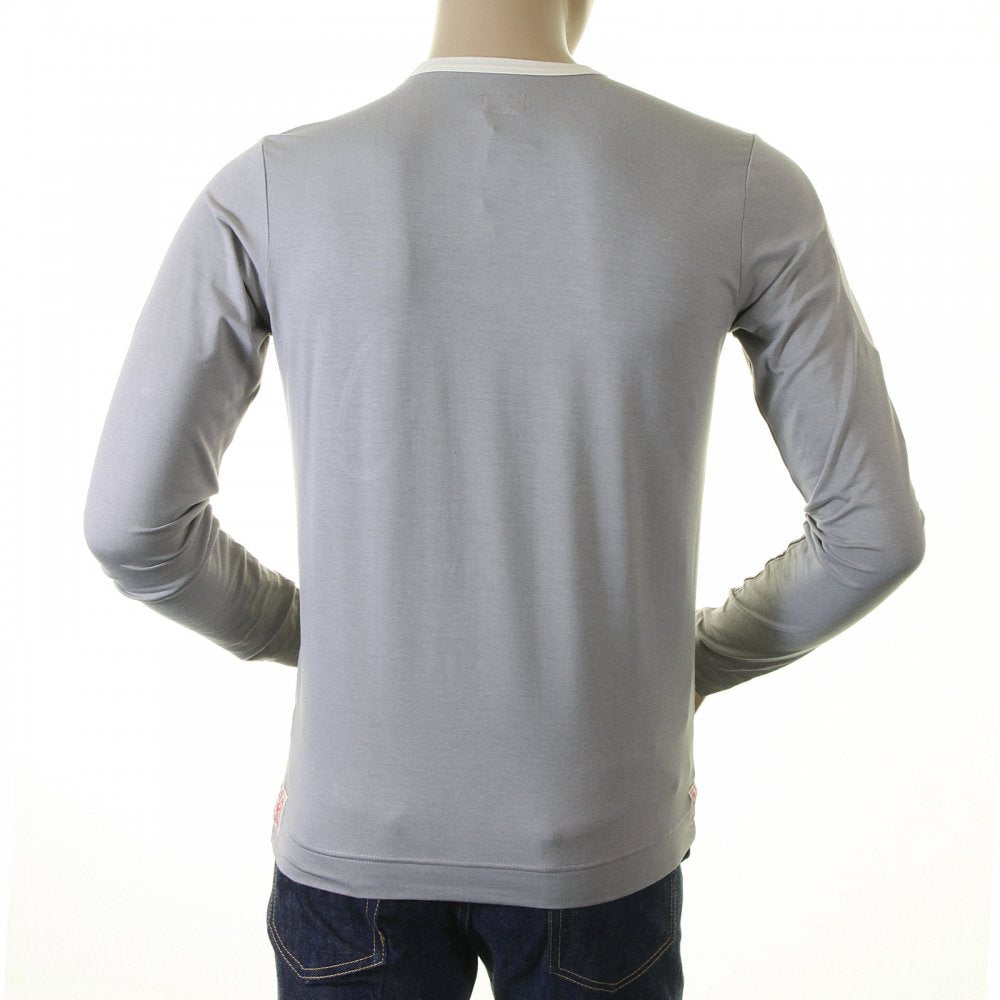 Rare and Original Grey Long Sleeve T Shirt