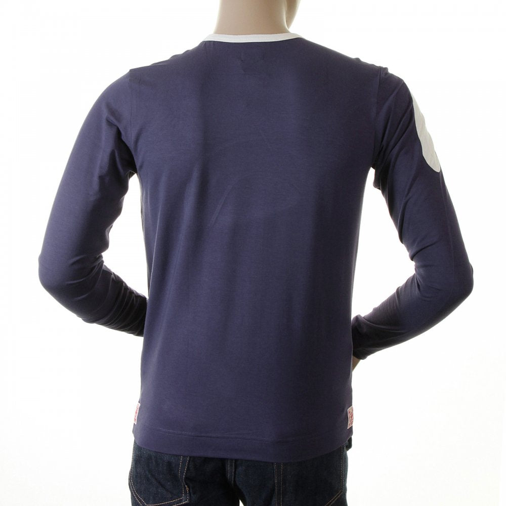 Rare and Original Ink Blue Long Sleeve T Shirt