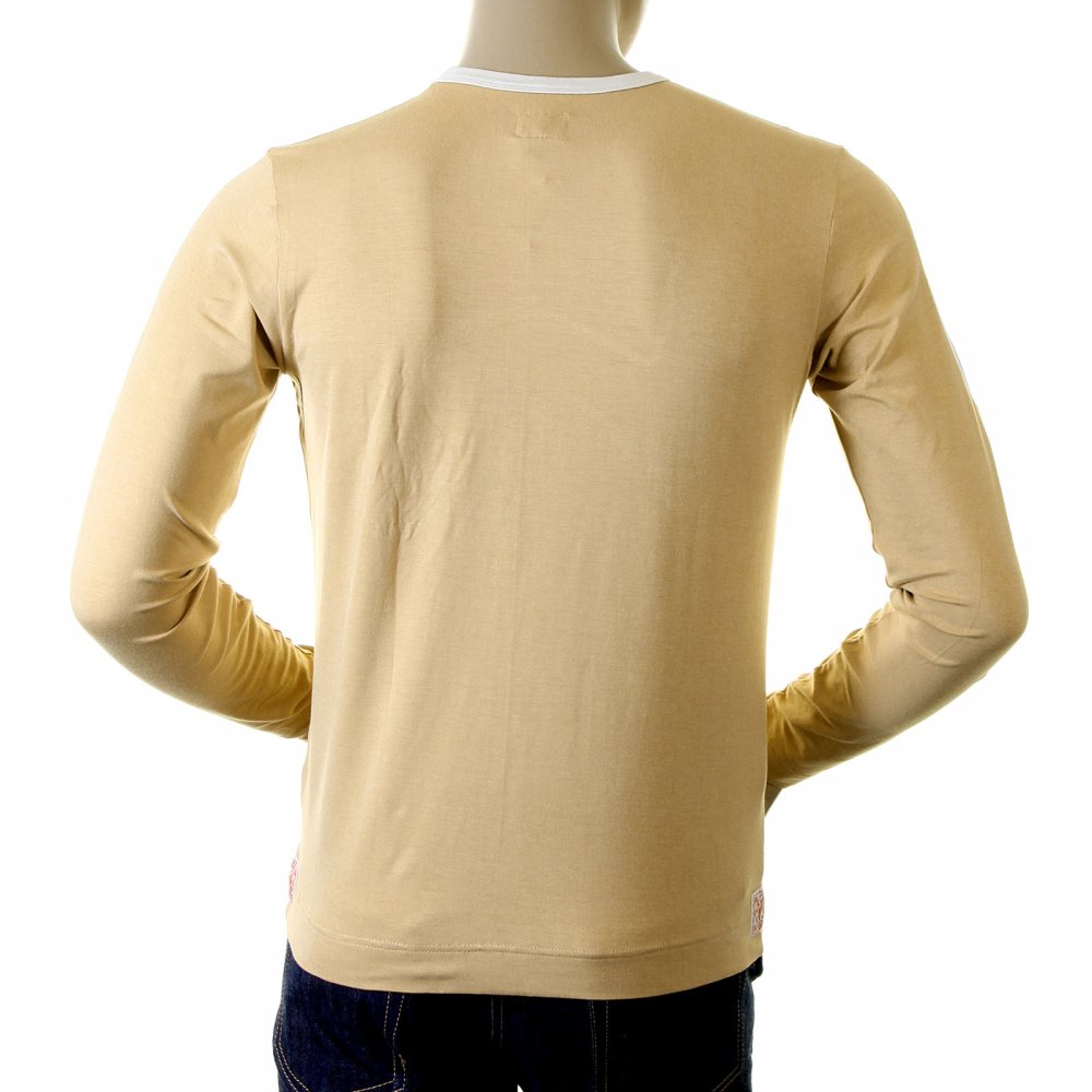 Rare and Original Camel Coloured Long Sleeve T Shirt
