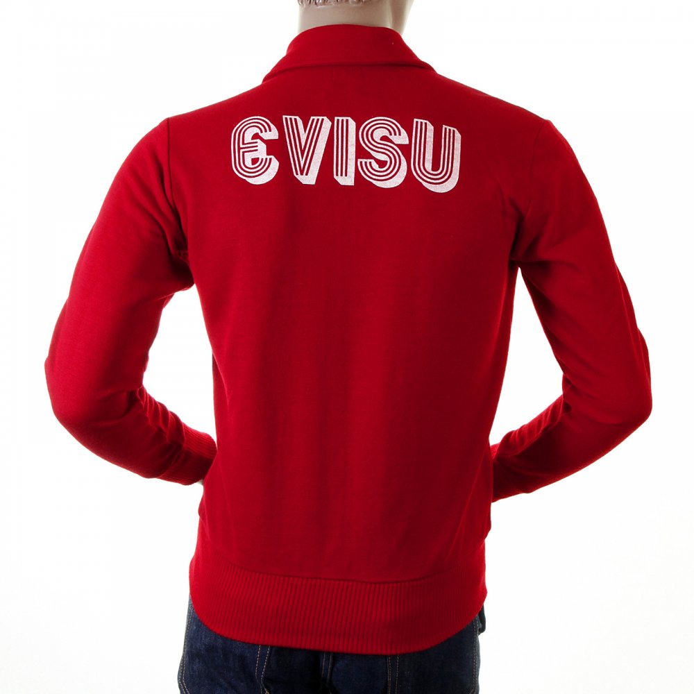Early and Authentic Red Retro Track Jacket