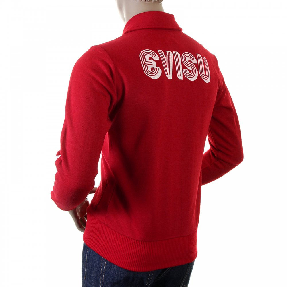 Early and Authentic Red Retro Track Jacket