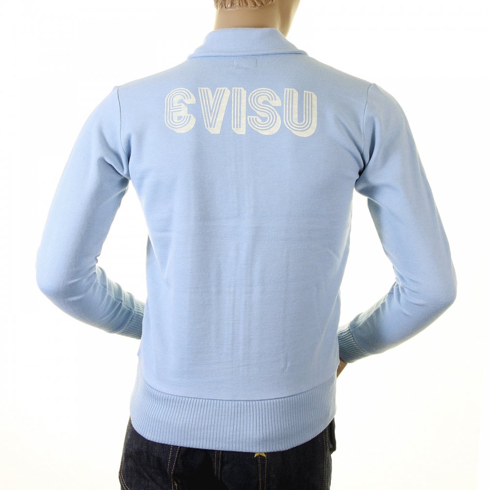 Early and Authentic Sky Blue Retro Track Jacket