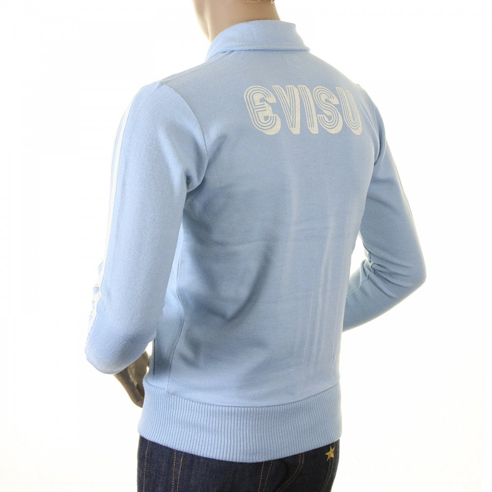 Early and Authentic Sky Blue Retro Track Jacket