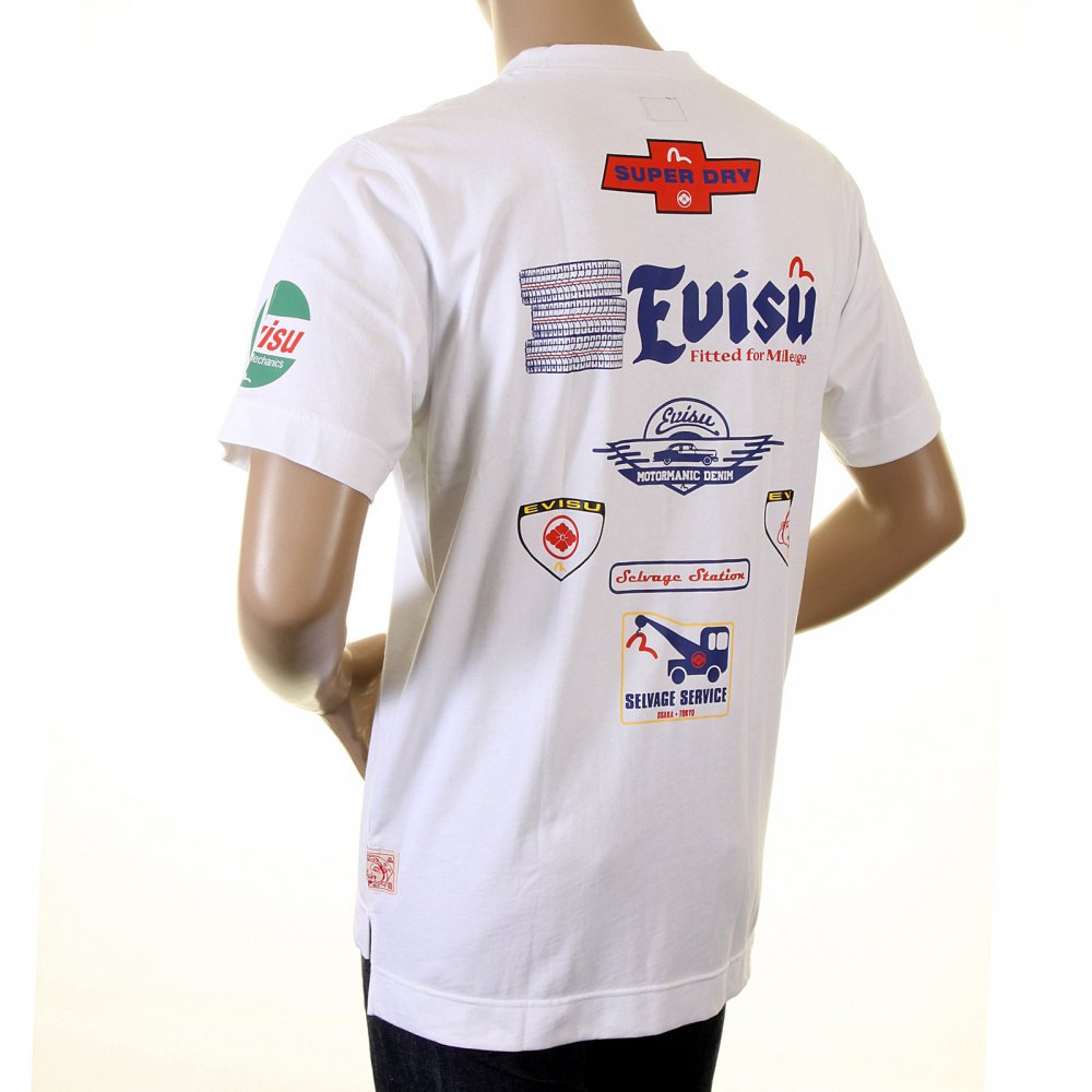 Rare and Original White Motor Sponsor T-Shirt