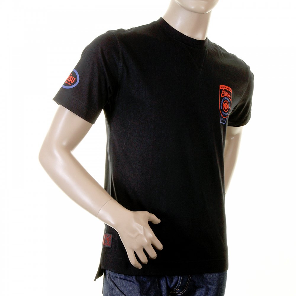 Rare and Original Short Sleeve Mens Black T Shirt