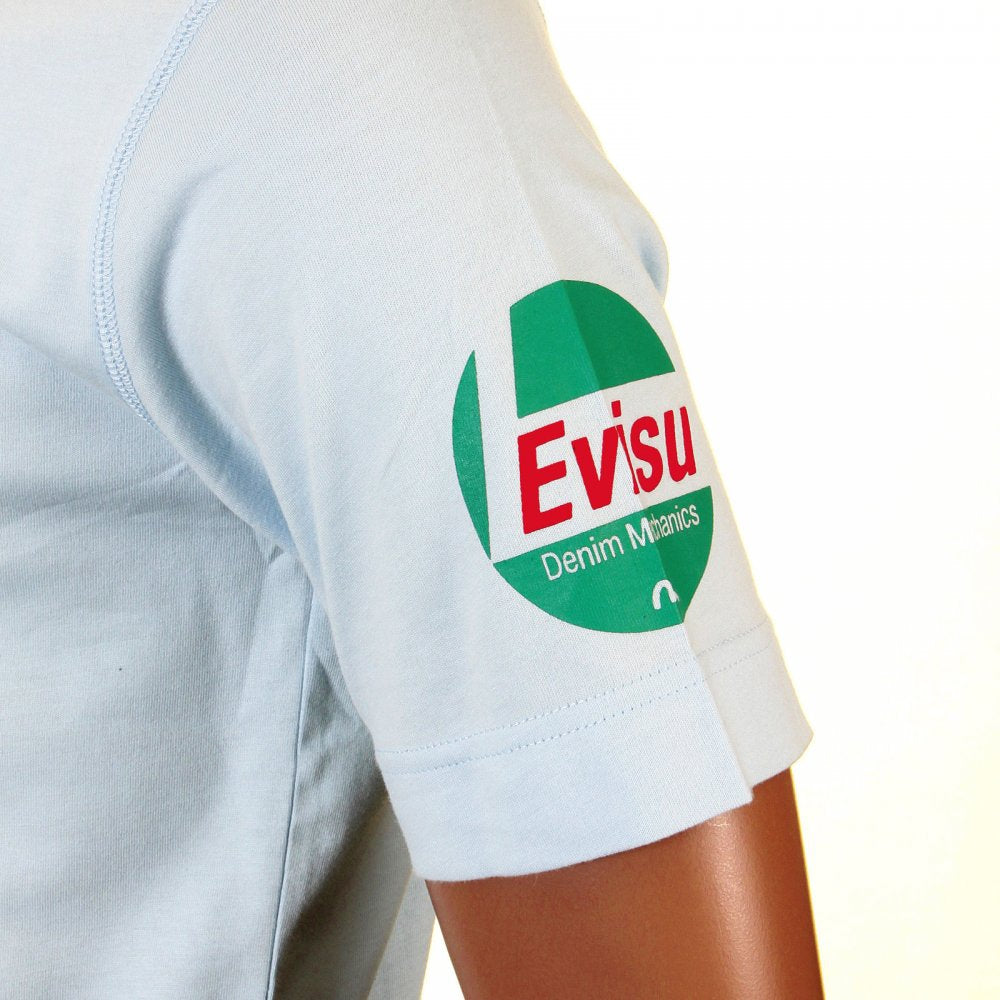 Rare and Original Sky Blue Motor Sponsor T-Shirt