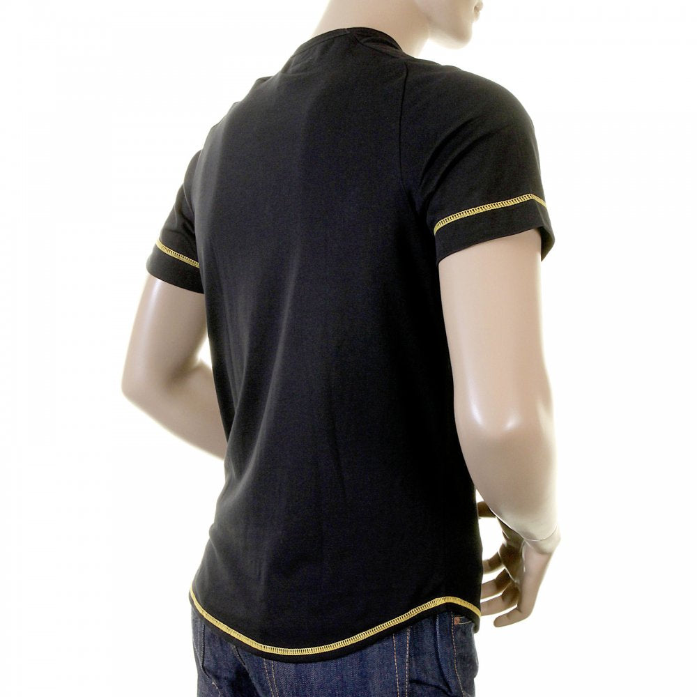 Rare Black T-Shirt with SUN DRIED DENIM Logo