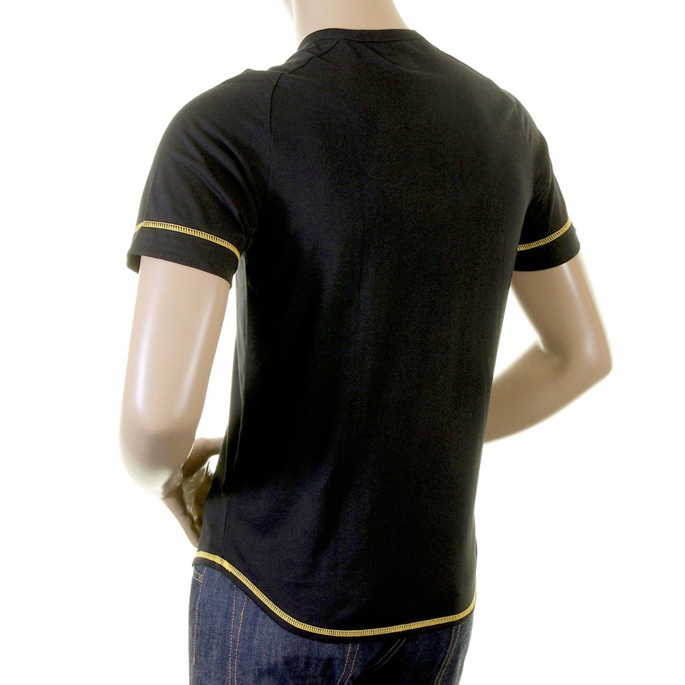 Rare Black T-Shirt with SUN DRIED DENIM Logo